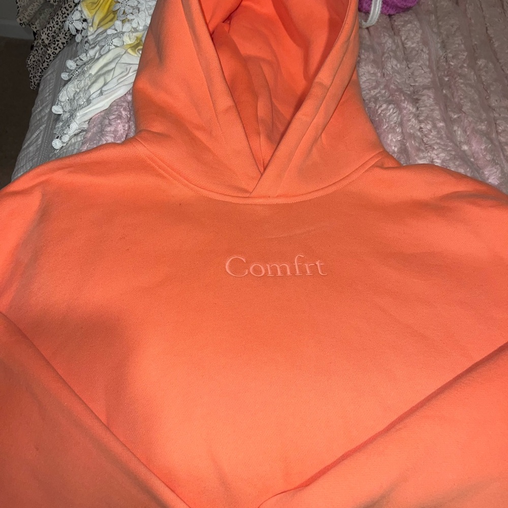 Comfrt Coral/Orange Hoodie